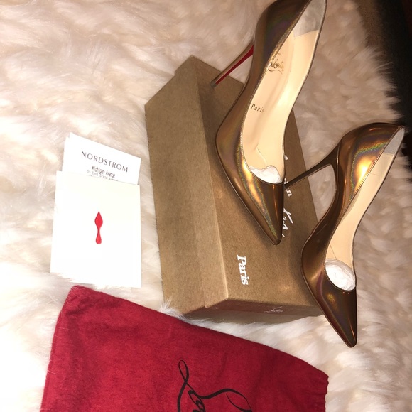 100% authentic bronze Christian louboutin - Picture 6 of 8